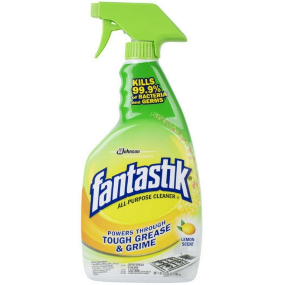 Fantastik All Purpose Cleaner, Lemon Scent 32 oz (Pack of 2)