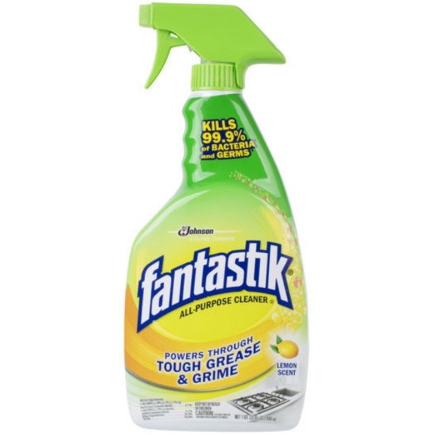 Fantastik All Purpose Cleaner, Lemon Scent 32 oz (Pack of 2) Walmart