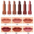 thumbnail image 4 of JUEGO DE PINTALABIOS Mate de 6 Colores, Larga Duración, Textura, No Pegajoso, Tamaiño Portátil para Maquilla de Labios, 4 of 7