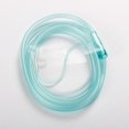 thumbnail image 2 of High-Flow Soft Nasal Oxygen turbing, Standard Connector 7 Feet, Green Tubing - 3 Pack, 2 of 2