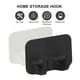 thumbnail image 5 of Yuarrent 4 Uds. Gancho doble multifuncional para ropa, bolso, ganchos colgantes, colgador de alta resistencia, organizador, dormitorio, cocina, Accesorios de baño Blanco, 5 of 6