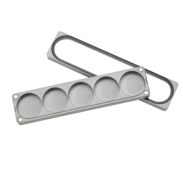 Caja De Almacenamiento De Punta De Taco, Contenedor De Punta De Taco De Succión Magnética De aleación De Aluminio Para Jugadores De Billar