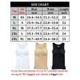 thumbnail image 3 of LELINTA Women's Cami Body Shaper Tummy Control Removable Padded Shapewear TaLELINTA Top Slimming Camisole Stretch Undershirt Cami Tops 3-Pack, 3 of 8