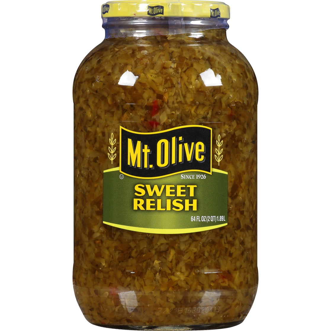 (2 pack) Mt. Olive Sweet Relish, 64 fl oz Jar