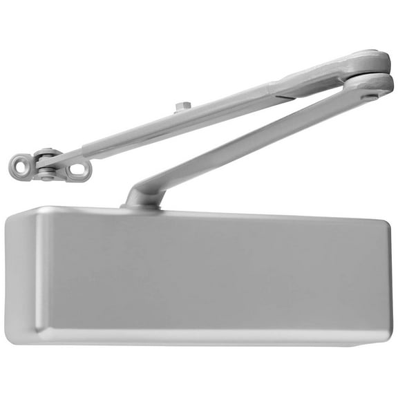 Lawrence Hardware Extra Heavy Duty Commercial Door Closer for Interior & Exterior Doors, Aluminum