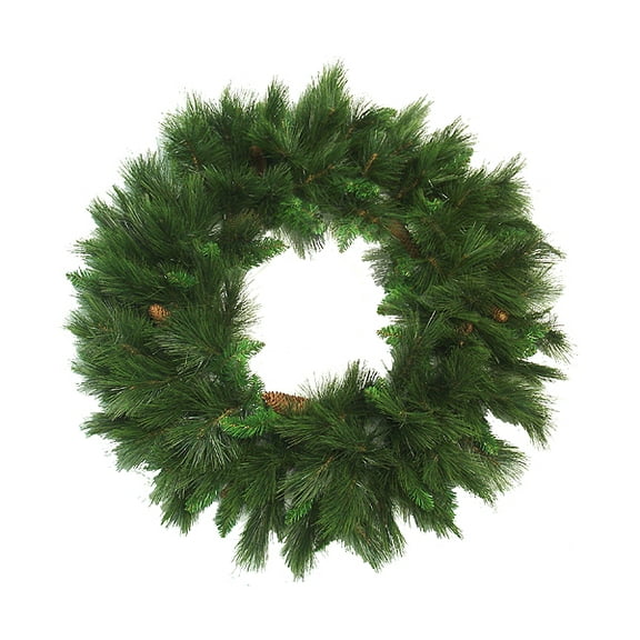 White Valley Mixed Pine Artificial Christmas Wreath - 48" - Unlit