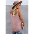 thumbnail image 3 of Women's White/Pink/Gray/Multicolor/Sky Blue/Blue Metallic Cami Tank, 3 of 14