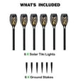 thumbnail image 7 of Deck Impressions OPP Solar Tiki Torch Light, 6-Pack, 7 of 7