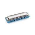thumbnail image 1 of Armónica Hohner Rocket Low en D con placa de latón y SnapCase, 1 of 5