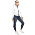 thumbnail image 2 of Chamarra con capucha desmontable Roman Fashion /Juvenil, 8026 (Blanco) blanco EG, 2 of 5