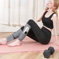 thumbnail image 4 of ZheElen Leg Massager With Heated 3 Modes Intensities Skin-friendly Linen Fabric Convenient And Stable Grey 1 English 1Set, 4 of 6