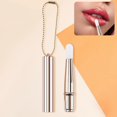 thumbnail image 4 of Sensitive Skin Silicone Lip Concealer Brush Round Head Hygienic Lid Lightweight Aluminum Tube Design Makeup Tool Multicolor, 4 of 4