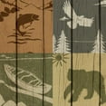 thumbnail image 2 of Biscardi, Nicholas 26x26 White Modern Wood Framed Museum Art Print Titled - Lodge Four Pack I, 2 of 4