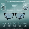 thumbnail image 2 of Gafas de bloqueo de luz azul VMJFBJ para hombres/mujeres, 2 of 6