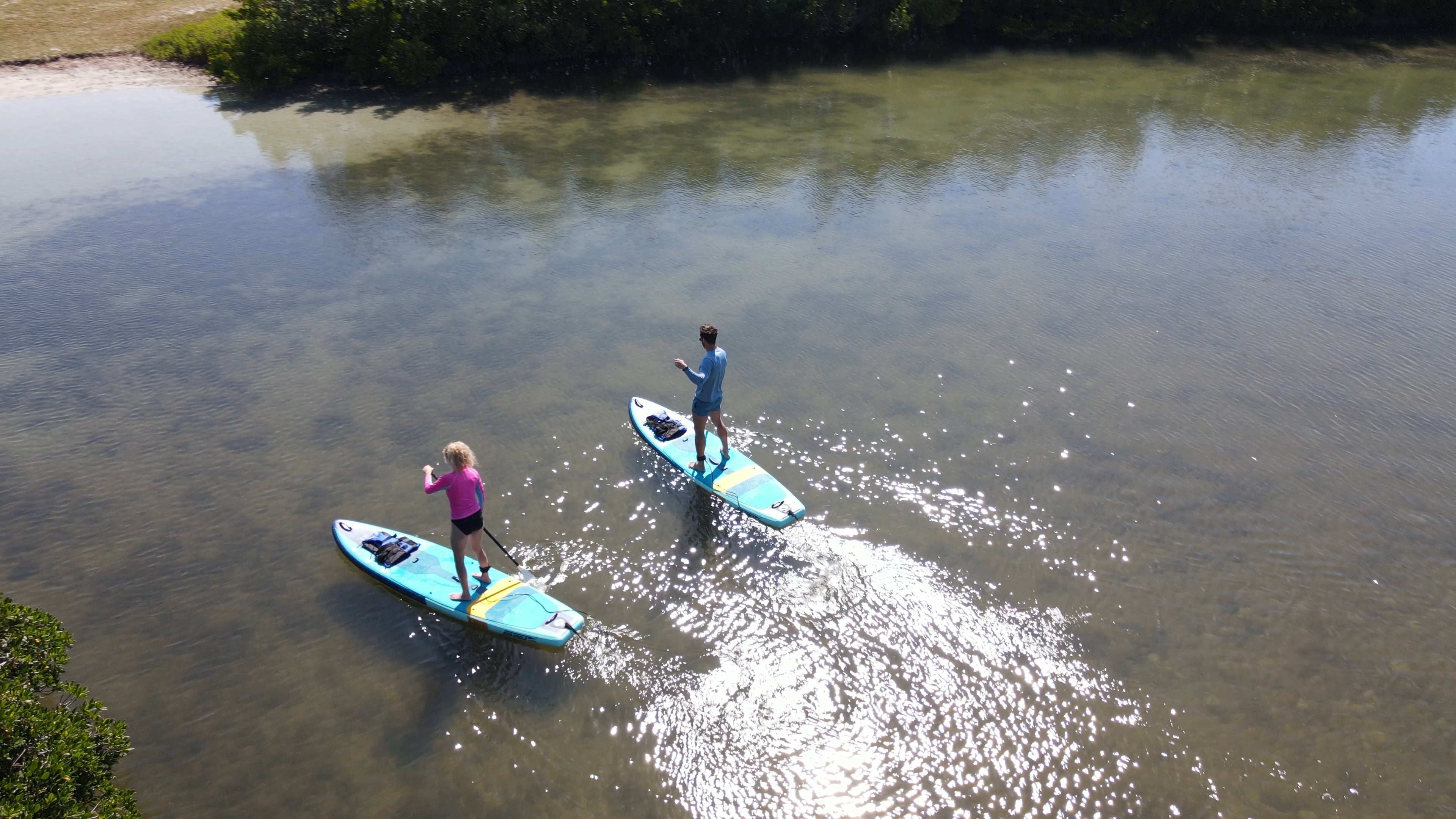 Sea Eagle Newly Re-Designed Longboard LB11 Inflatable Stand Up/Sit Down 11' iSUP Paddleboard - Beginners/Experts, Flat Water/Surf- Sit, Stand, Surf, Fish, Tour or do Yoga- Electric Pump Package