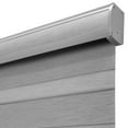 thumbnail image 2 of Lumi Blackout Cord-Free Zebra Blinds Fabric Roller 31" x72", Grey, 2 of 8