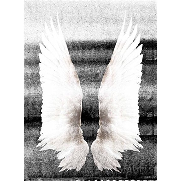 Wings on my Back Painting Print on Wrapped Canvas