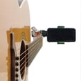 thumbnail image 3 of Soporte para teléfono con forma de guitarra para soporte de micrófono, soporte para teléfono con soporte para atril de música - Soporte giratorio de 360° para micrófono y teléfono, 3 of 5