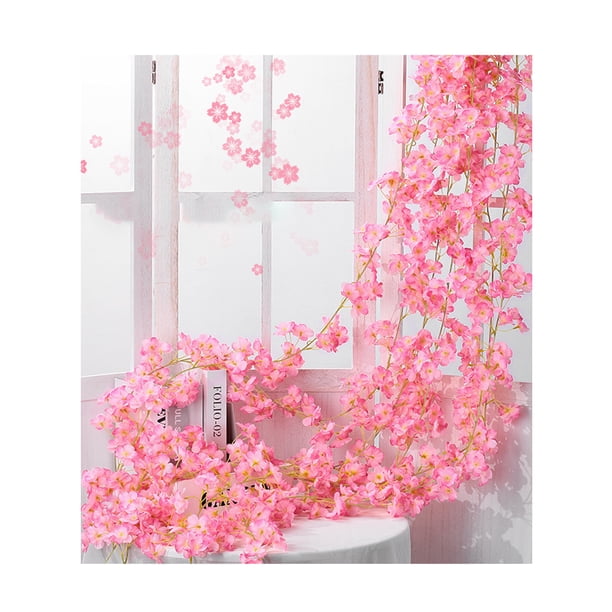 Rota artificial de la flor, rota viva decorativa de la flor falsa para el balcón