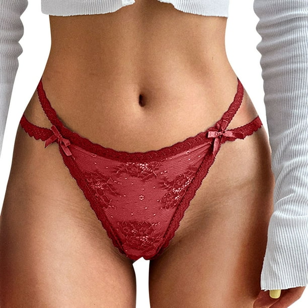 Aligament Flower Embroidery Lace Transparent Women Underwear Hollow Out  Traceless Panties See Strough Seamless Briefs 
