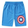 thumbnail image 6 of Marvel Avengers Captain America Short Sleeve T-Shirt and Shorts (Boys), 2 Piece Set, Sizes 3T-7, 6 of 7