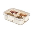 thumbnail image 2 of Organizador Platos para Refrigerios Transparente Caja Portátil Con Tapa Y Asa, 2 of 9