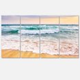 thumbnail image 2 of Foaming Waves Splashing the Sand - Seascape Canvas Art Print, 2 of 3