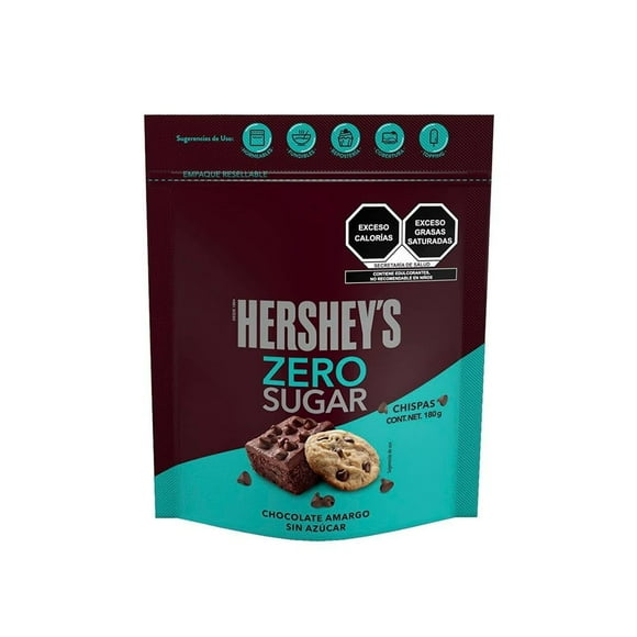Chispas para repostería Hershey's zero sugar 180 g