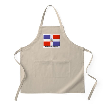 CafePress - Dominican Republic Flag BBQ - Kitchen Apron with Pockets Grilling Apron Baking Apron