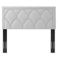 thumbnail image 6 of Headboard, Nailhead, Twin Size, Grey Gray, Velvet, Modern Contemporary, Bedroom Master Guest Suite Room, 6 of 10