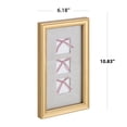 thumbnail image 2 of Home Decor Collection, Decorative Pink 3 Bow Framed Picture Wall Art, 2 of 9