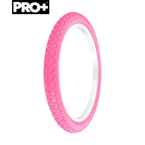 PRO Bicycle Tire 20" x 2.125" inches P-104A Pink/Pink Sidewall