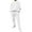 AG140# White, variant on ZXLBBD Male Solid Color Two Piece Suit O Neck Off Shoulder Sweatshirts Drawstring Pocket Pants Set Casual Outdoor Loose Fit Daily Wear