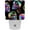 Multi-colored 3, variant on PhooArto Purple Galaxy Sloth Plug in LED Night Light Auto Sensor Dusk to Dawn Decorative Night for Bedroom, Bathroom, Kitchen, Hallway, Stairs, Baby's Room, Energy Saving