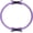 Purple, variant on Pilates Ring Fitness Circle, 14.1" Magic Circle for Yoga, Resistance Exercise Ring for Core, Inner Thigh & Full Body Workout, Pink/Purple