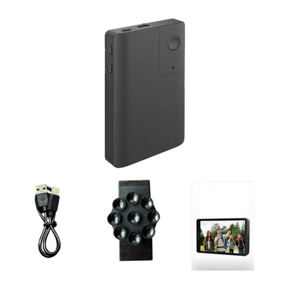 Pantalla de de selfie Video visualización de video Selfie Dispositivo versátil para grabación de degree Accesorio negro de rotación