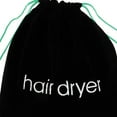 thumbnail image 4 of Estbridge Hair Dryer Storage Bag with Drawstring for Home  Guest Rooms  Hotels (Black), 4 of 10