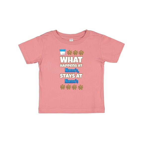 Inktastic What Happens at Nana's Boys or Girls Baby T-Shirt