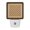 Beige, variant on Blue Braided Grid LED Night Light, Denim Blue Woven Texture Rustic Farmhouse Night Lights plug into Wall with Smart Sensor Dusk to Dawn Sensor for Nursery Bedroom 2.95x4.5in