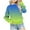 Blue, variant on Utoimkio Toddler Girls Long Sleeve Pullover Sweatshirts Tie Dye Crewneck Shirts Casual Blouse Tee Tops for Girls 1-12 Years