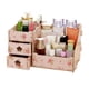 thumbnail image 1 of Caja de almacenamiento de escritorio de madera Organizador de suministros de oficina multifuncional Estuche cosmético adorable Methold JJ14122-08B, 1 of 3