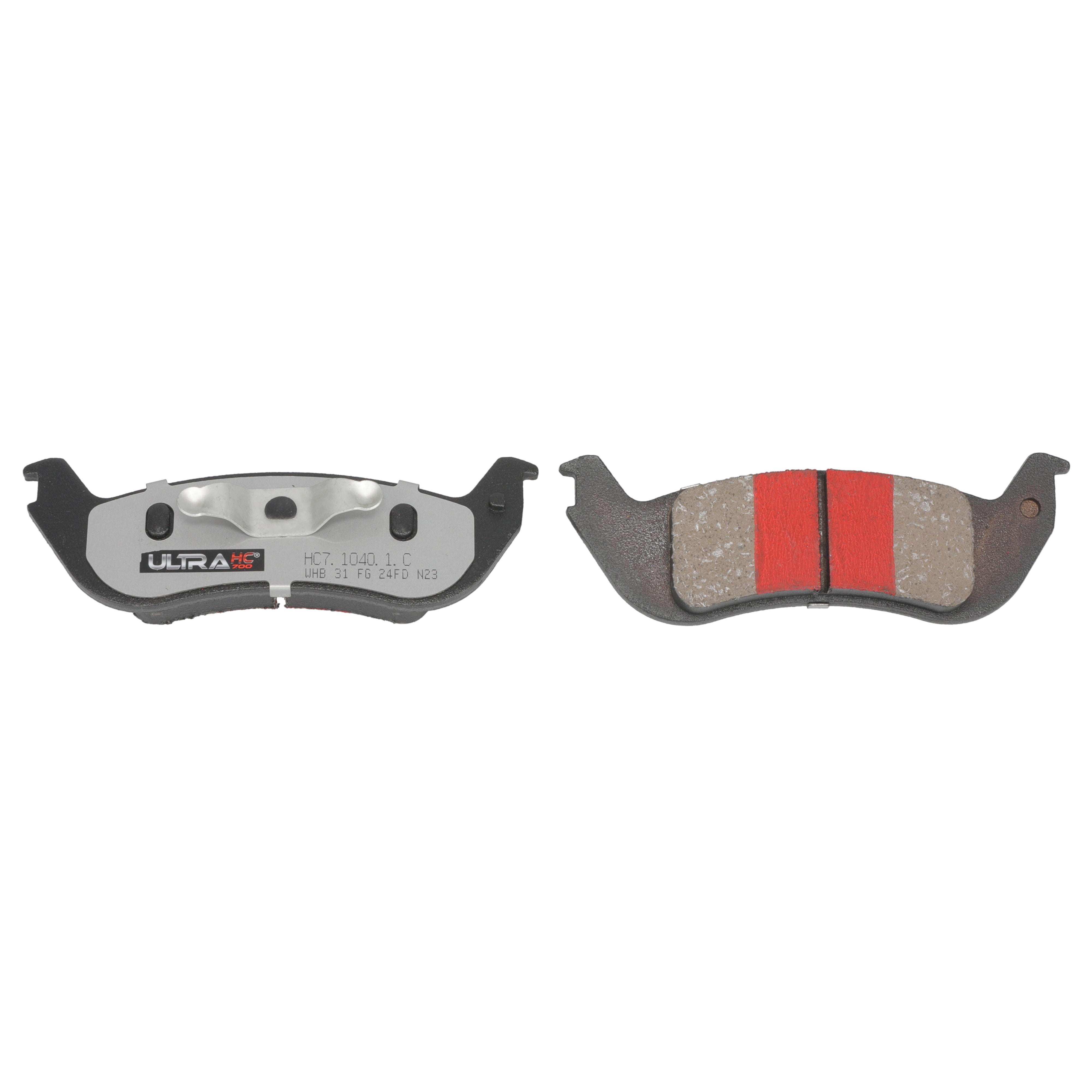 UltraHC 700 Brake Pad Set, Rear HC7.1040.1.C, Ford Ranger 2011-2010