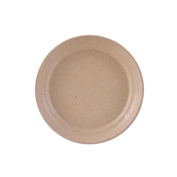 Bandejas de goteo de fibra for plantas, platillo redondo for macetas, ideal for sala de estar, balcón y patio.
