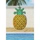 thumbnail image 1 of Swimline Pineapple Jumbo Isla Flotante para Piscina Amarillo/Verde 88x50" Swimline Swimline, 1 of 2