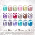 thumbnail image 3 of BORN PRETTY Sea Blue Cat esmalte de uñas en Gel magnético, barniz de uñas brillante semipermanente, luz de nieve, nueva actualización, 10ml, 3 of 4