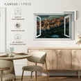 thumbnail image 5 of Elephant Stock View Of New York City From Above Wall Art - Horizontal Canvas Wall Art - Living Room Wall Decor - City Canvas - Gray And Blue Decor By Scott Stulberg - 51" x 34", 5 of 8
