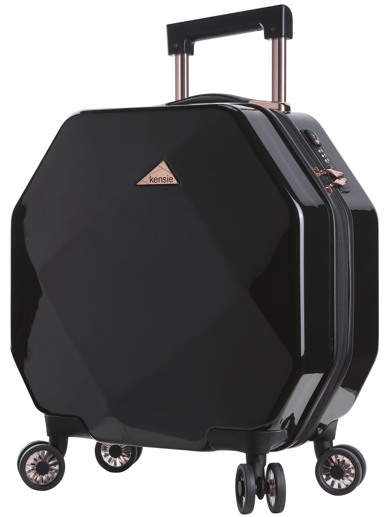 kensie luggage black