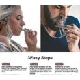 thumbnail image 5 of 2x Stop Smoking Breathing Necklace, Anxiety Relief Necklacevape Necklace, Breathing Necklace Stop Smoking Aid, Breathing Exercises, Christmas Gift, 5 of 5