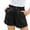 Black, variant on XIYNBAOK Work Shorts Compression Shorts Girls Soccer Shorts Clothes 5t Dance Clothes Athletic Clothes Running Shorts with Liner 12 to 18 Month Girl, Black 11-12 Years