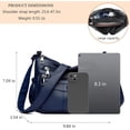 thumbnail image 5 of Sunyuer Crossbody Bags For Women Pocketbooks Soft PU Leather Purses and Handbags Multi Pocket Shoulder Bag, 5 of 7